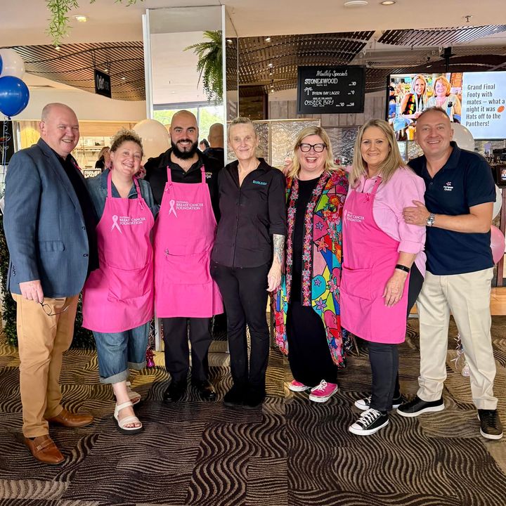 Featured image for “What an unforgettable morning at the “Burleigh in Pink” breakfast! Thank you to everyone who came along and supported this amazing cause. Big love to the generous businesses that donated prizes for fundraising and to our dedicated Club Burleigh team for their early morning energy and smiles. Together, we’re making a difference!”