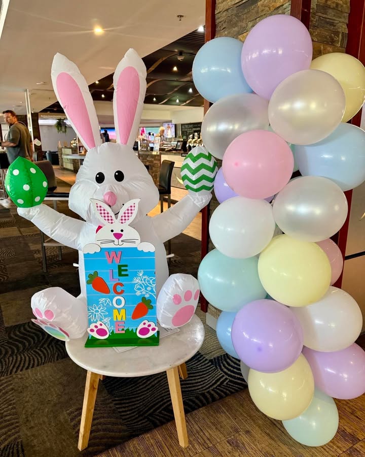 Featured image for βOur FREE EASTER EGGSTRAVAGANZA starts at 4pm today with Easter activities for all the family and special treats for both little and big kids alike!β