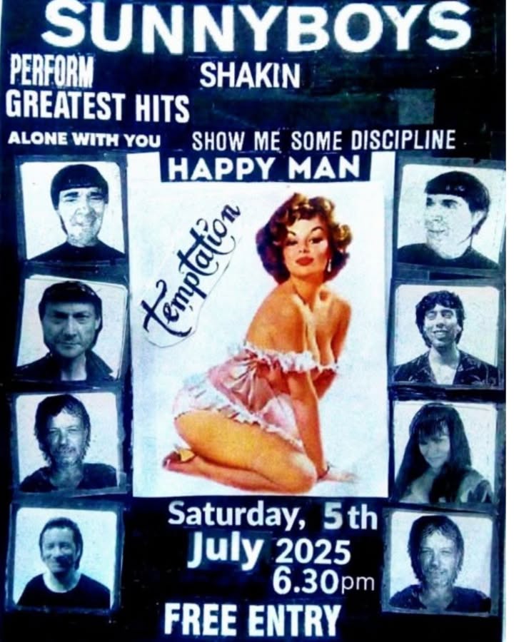 Featured image for “Sunnyboys Shakin’ Live at Club Burleigh: Good Vibes and Great Tunes”