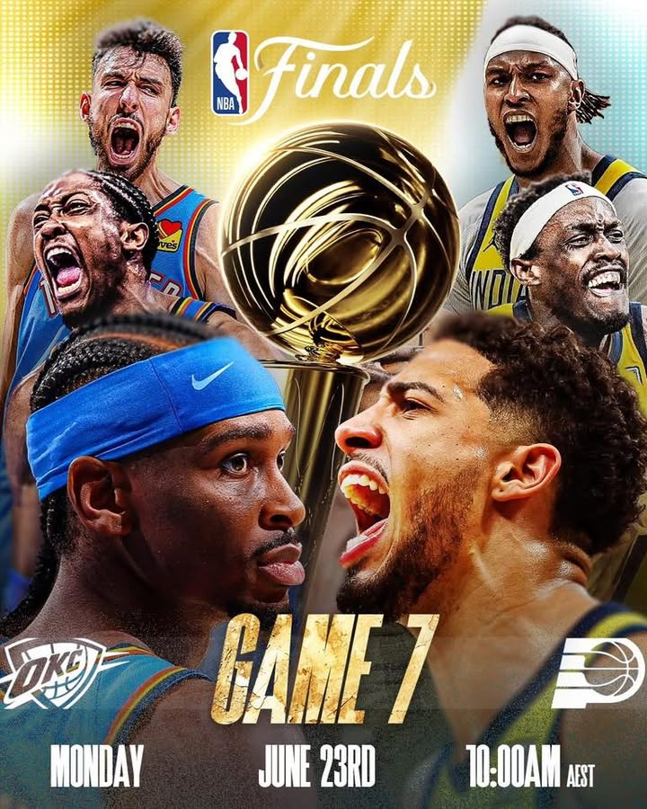 Featured image for “NBA Finals Game 7 Showdown: Thunder vs Pacers LIVE at Club Burleigh”
