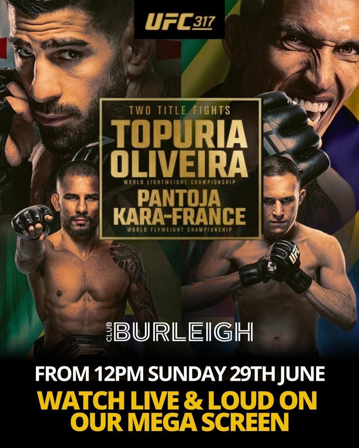 Featured image for “UFC 317: Double Championship Showdown at Club Burleigh”