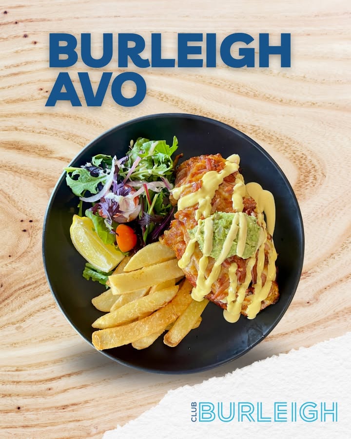Featured image for “Club Burleigh’s Delicious Twist: The Burleigh Avo Experience”