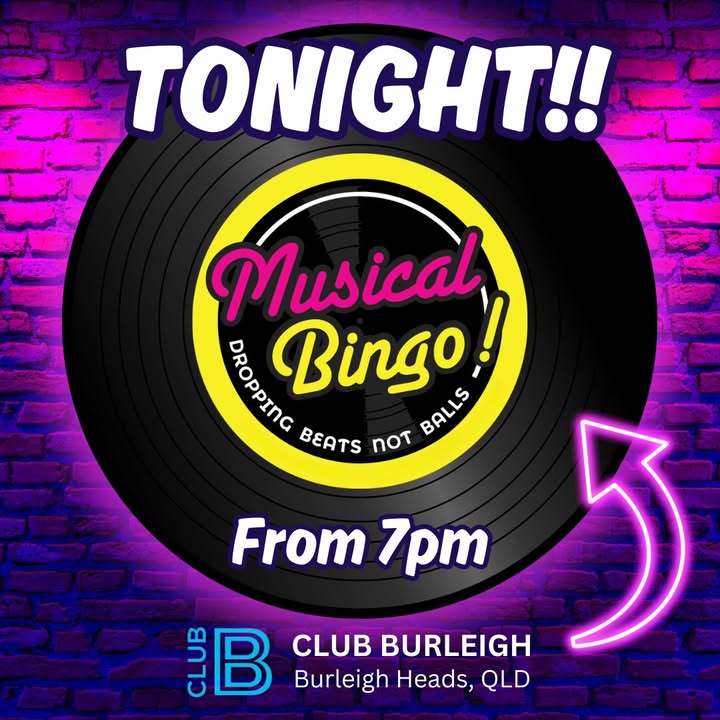Featured image for “Club Burleigh Live Music Night: Join Us for a Night of Entertainment”