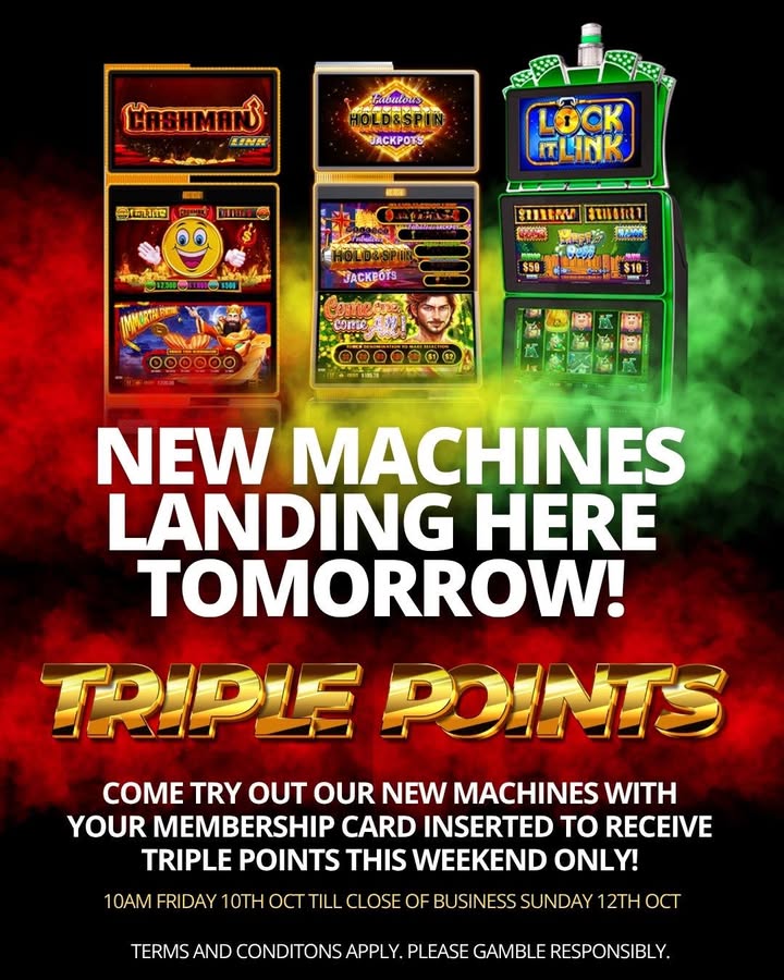 Featured image for “Triple Points Weekend: New Games Launch at Club Burleigh”