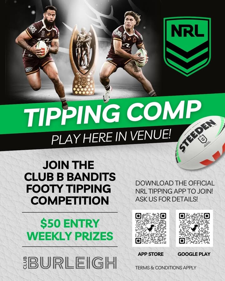 Featured image for “Join Club B Bandits NRL Footy Tipping”