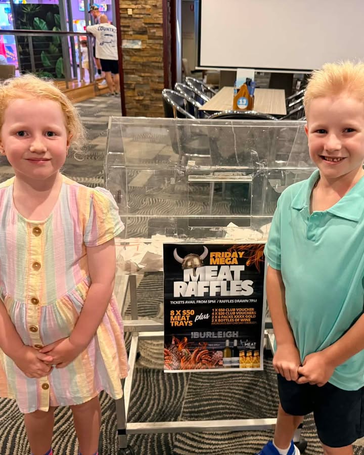 Featured image for “Friday Night Raffles and Kids Eat Free at Club Burleigh”