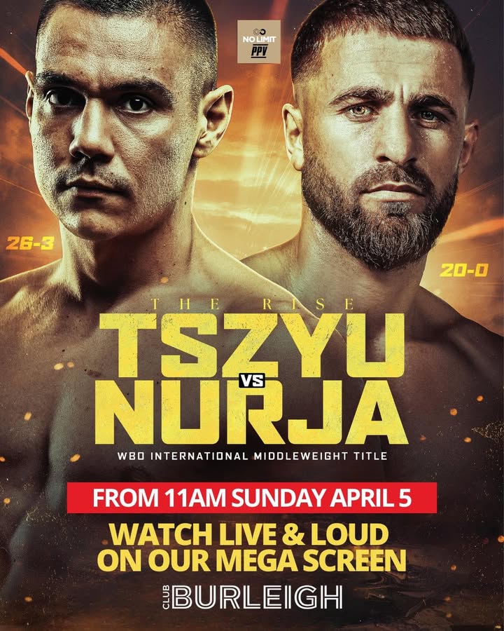 Featured image for “Tim Tszyu Fight Night at Club Burleigh”