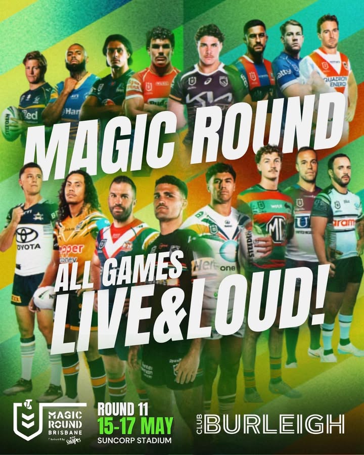Featured image for “Magic Round Live at Club Burleigh”