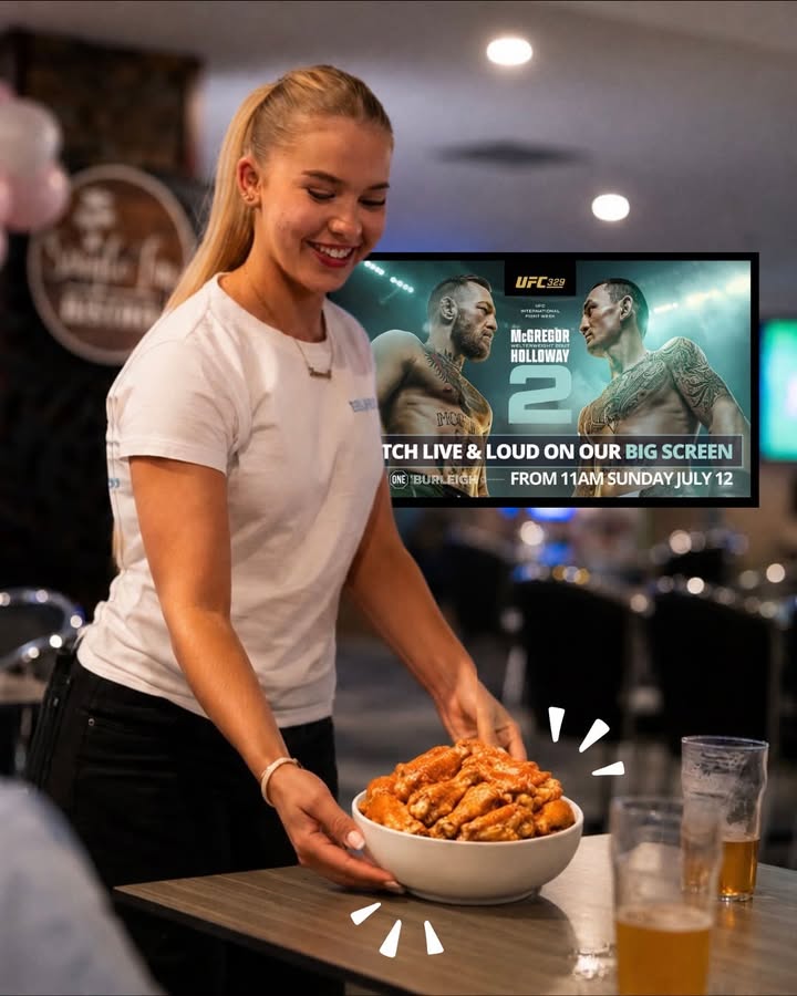 Featured image for “UFC 329 Wings & Beer Special This Sunday at Club Burleigh”